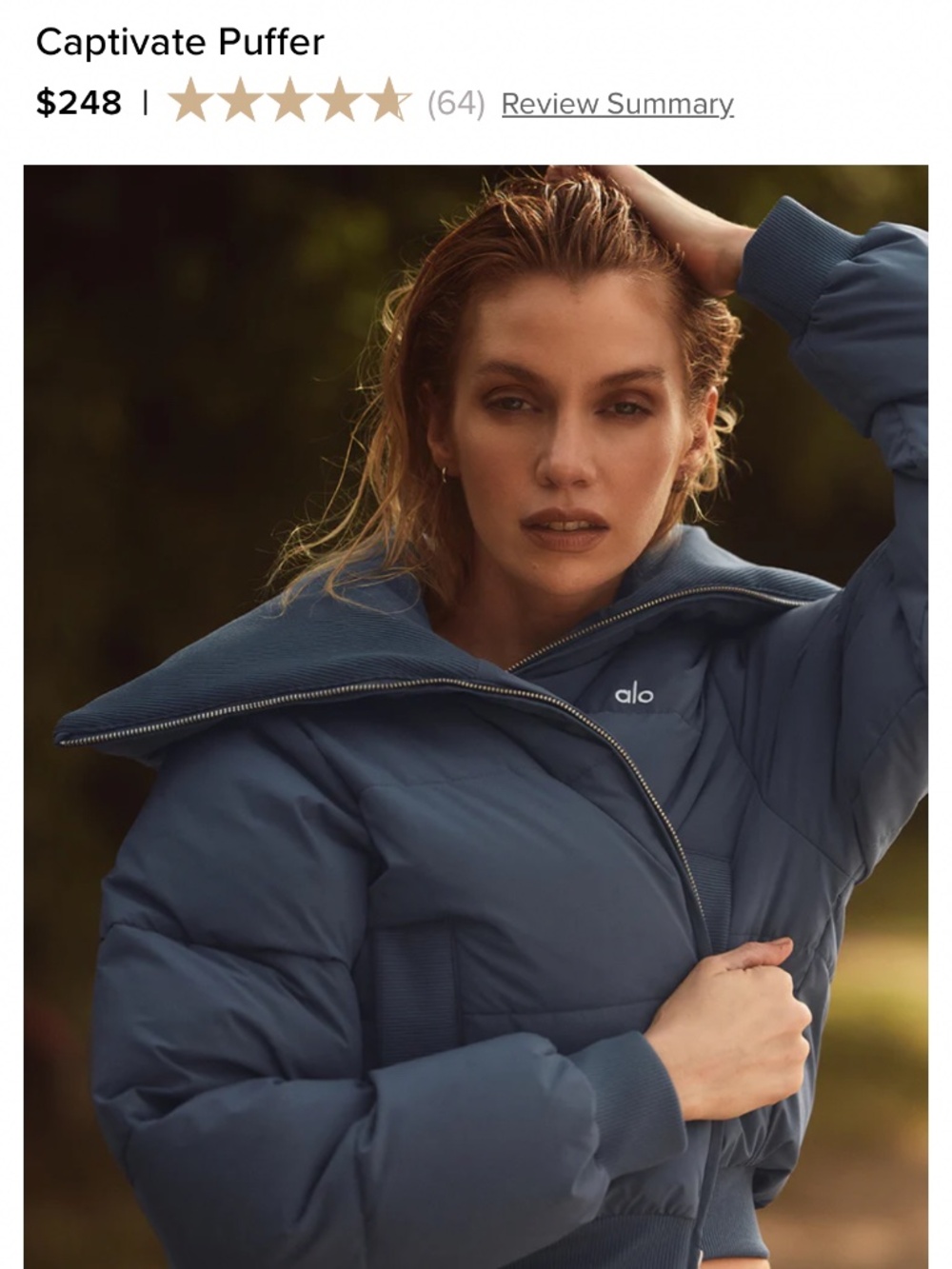 Alo Captivate Puffer